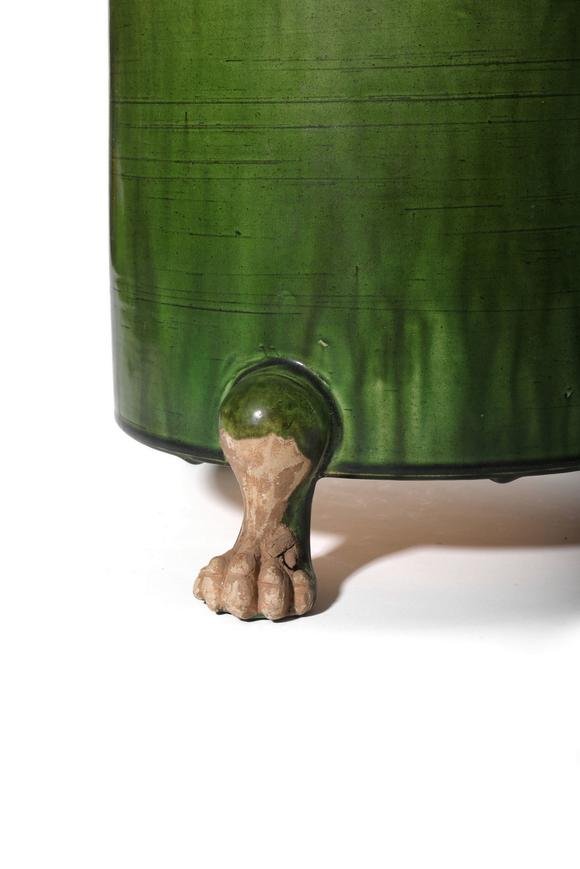 Castle AuctionA Green Glaze Tripod Censer, 10th–13th C Pr.