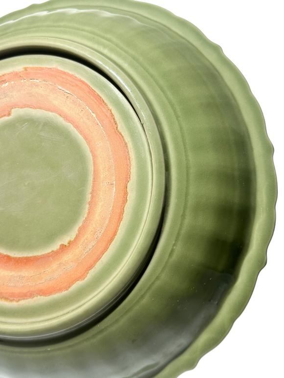 Castle AuctionA Chinese large Longquan celadon dish, Ming Dynasty Pr. 