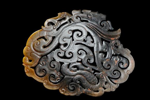 Castle AuctionA Jade ornament, 2th- 12th Pr.