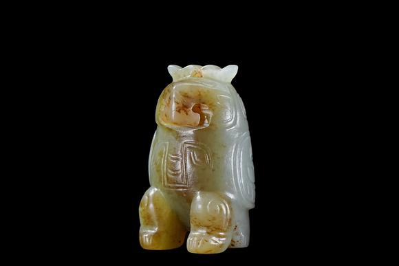 Castle AuctionA Jade ornament, 2th- 12th Pr.