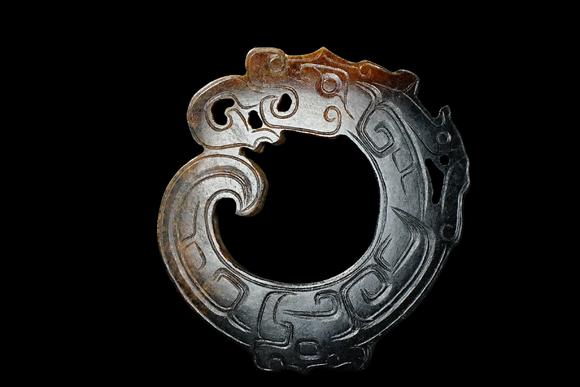 Castle AuctionA Jade ornament, 2th- 12th Pr.