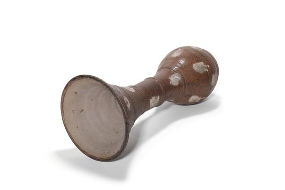 Castle AuctionA Brown Glaze Splashed Gu Vase, 12th–13th C Pr.