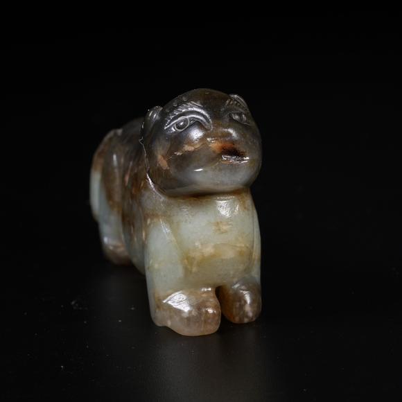 弘楊株式會社高古玉獸擺件