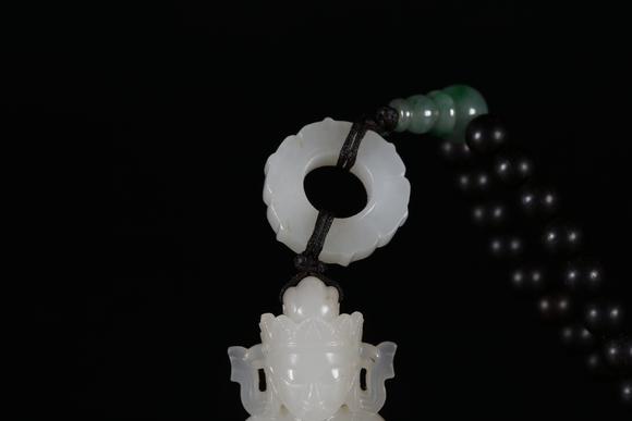 弘楊株式會社和田玉雕佛造像掛件