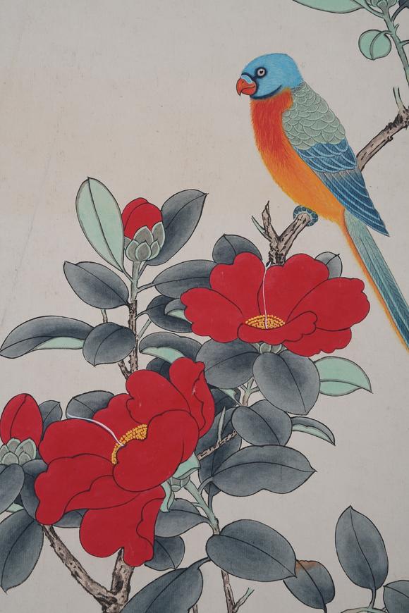 弘楊株式會社於非闇紙本花鳥圖畫