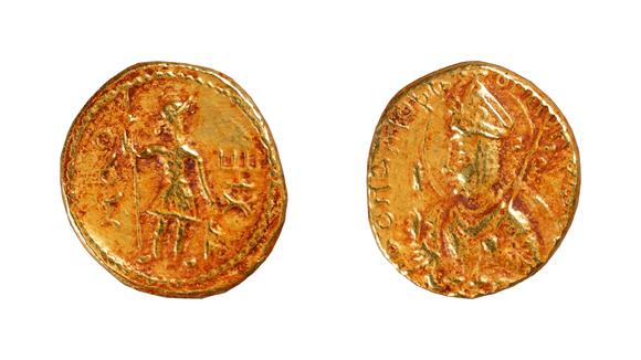 金澤美術(shù)古代中亞貴霜帝國 金幣