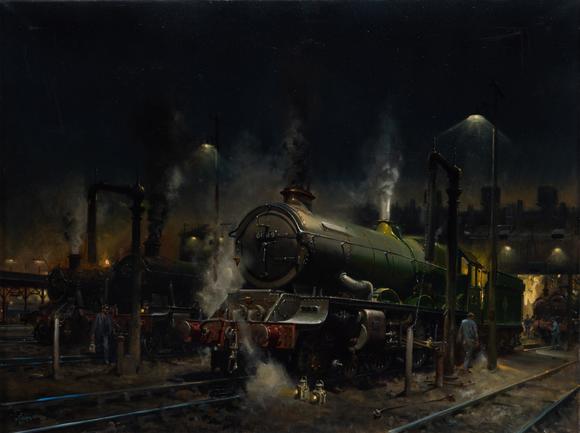 Dreweattsλ TERENCE CUNEO (BRITISH 1907-1996), EPITAPH FOR STEAM