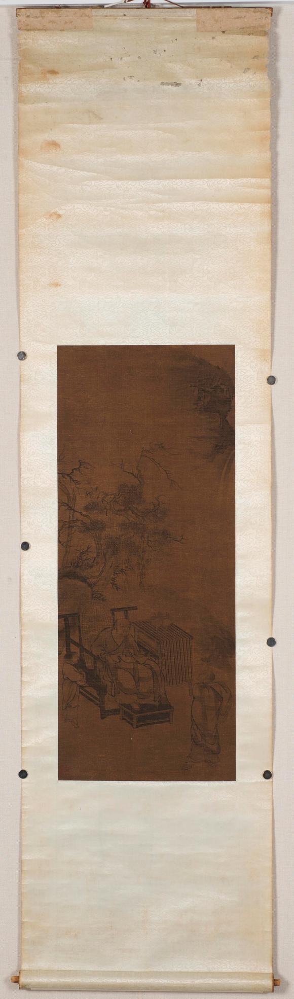 上海雅藏佚名 聽經(jīng)圖