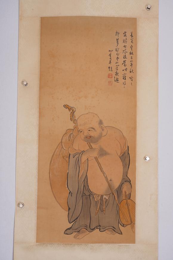 Cascade'sPu Xinyu cloth bag monk | 溥心餘 布袋和尚