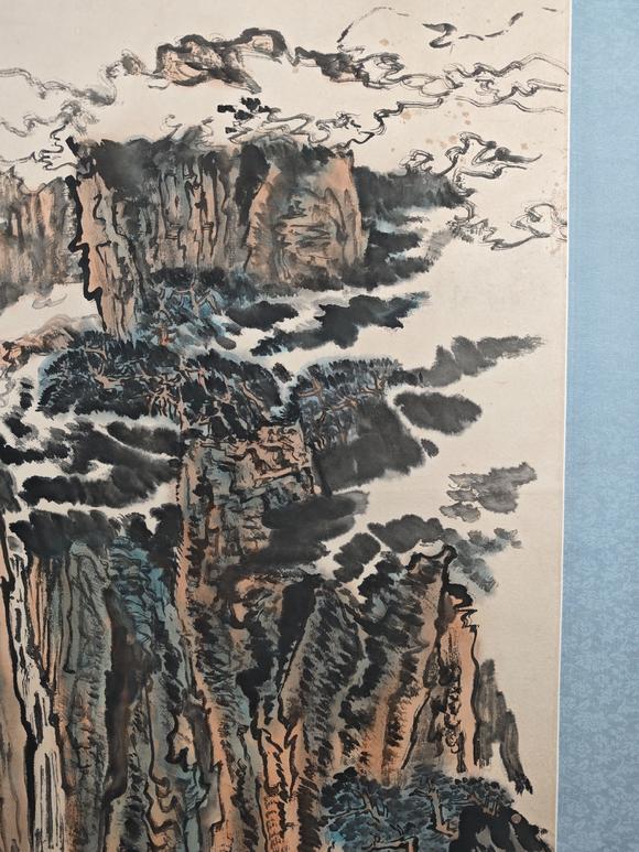 京都粵盛美術(shù)陸儼少/有破損，出版于《碎金集（二）》p87