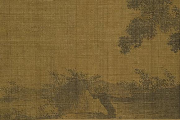 京都祇園會(huì)拍賣馬遠(yuǎn) 野川待渡卷 絹本鏡心 昭和十四年五月東京美術(shù)俱樂部井口家所藏品入札著錄附