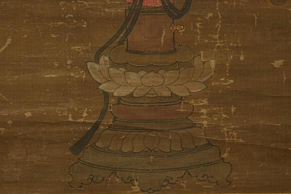 京都祇園會(huì)拍賣(mài)宋徽宗皇帝鷲之圖 絹本掛軸 宣和殿學(xué)士蔡京贊 延寶二年石川民部源宗弘獻(xiàn)上之（1674年）第三代仙臺(tái)藩主藤原一伊達(dá)綱宗舊藏 大正五年?yáng)|京兩國(guó)美術(shù)俱樂(lè)部伊達(dá)家藏品入札 雙箱1674年 黑漆燙金原箱 參考資料附 日本古裂裝裱