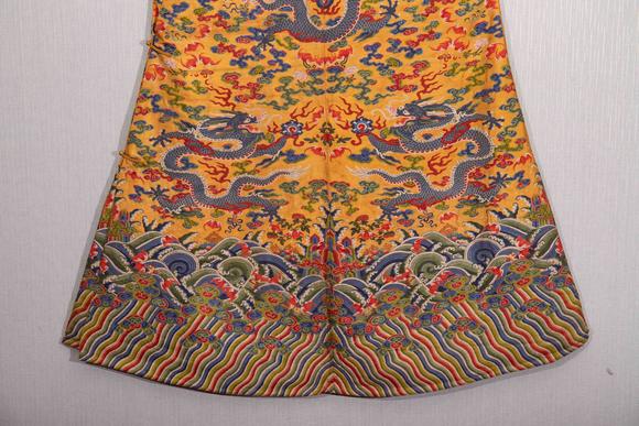 Eden Fine Antiques Galleries LLCA CHINESE KESI WOVEN IMPERIAL DRAGON ROBE