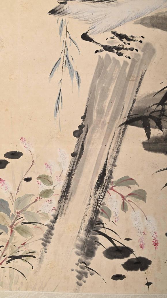 Eden Fine Antiques Galleries LLC1942 TANG YUN WATERFOWL SCROLL PAINTING
