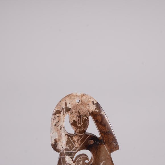 Eden Fine Antiques Galleries LLCA CHINESE OPENWORK JADE DANCER PENDANT