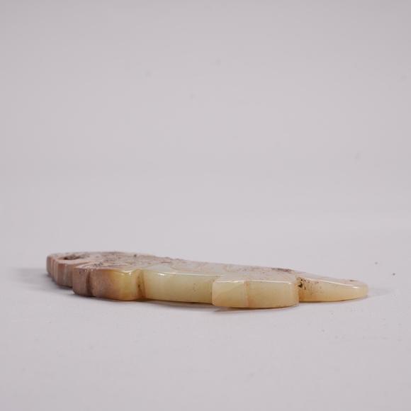 Eden Fine Antiques Galleries LLCA CHINESE ARCHAIC JADE TIGER PENDANT