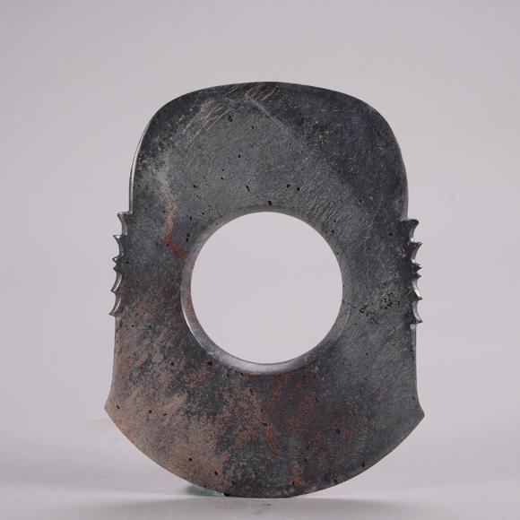 Eden Fine Antiques Galleries LLCA CHINESE ARCHAIC JADE AXE PENDANT