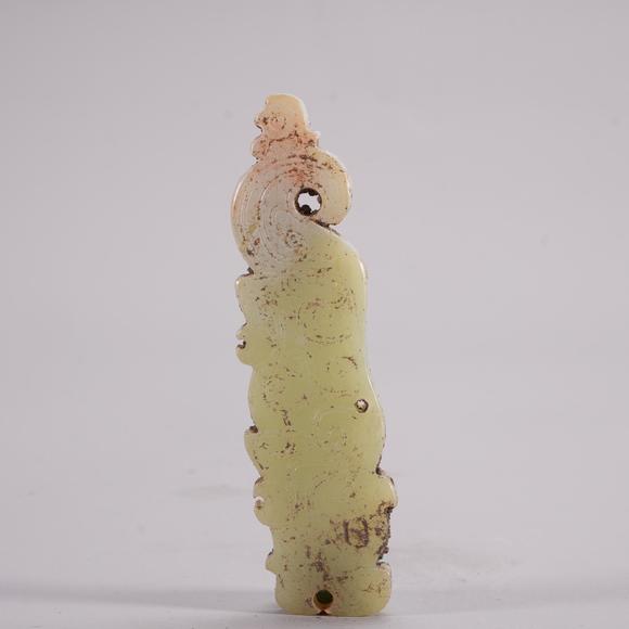 Eden Fine Antiques Galleries LLCA CHINESE ARCHAIC JADE PHOENIX PENDANT