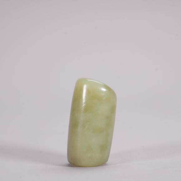 Eden Fine Antiques Galleries LLCA CHINESE ARCHAIC JADE TUBE BEAD