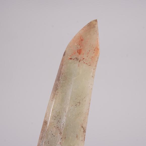 Eden Fine Antiques Galleries LLCA CHINESE ARCHAIC CEREMONIAL JADE KNIFE