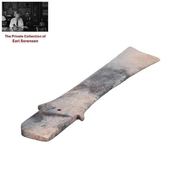 Eden Fine Antiques Galleries LLCA CHINESE ARCHAIC JADE CEREMONIAL BLADE