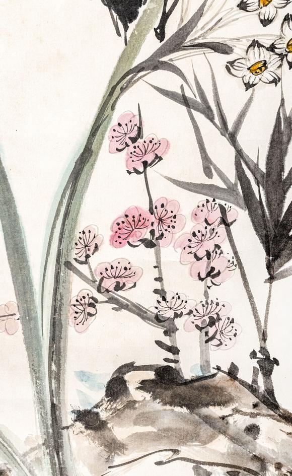 大阪美術(shù)商會張大千 四君子