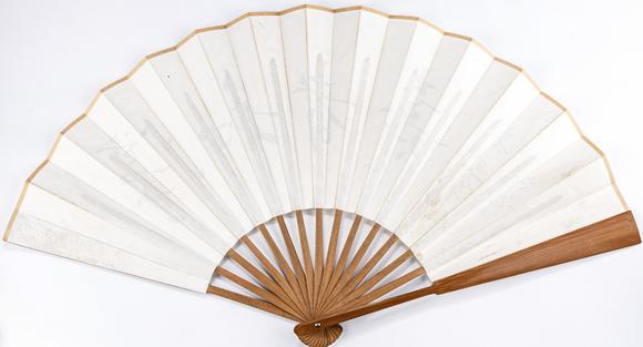 大阪美術(shù)商會(huì)范曾 書(shū)法“淳和者壽”成扇