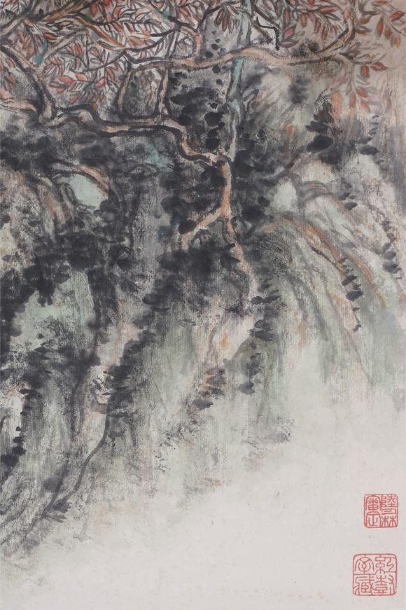 東洋國際黃賓虹 山水