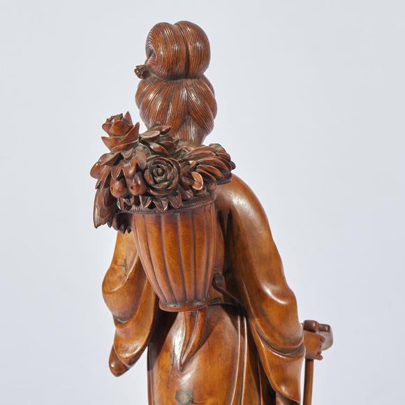 日本東勝黃楊木 麻姑獻(xiàn)壽