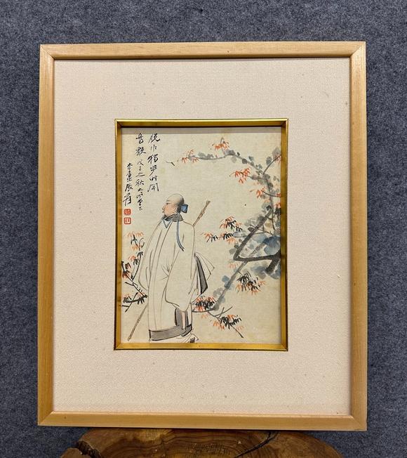 東京國際拍賣張大千 高士