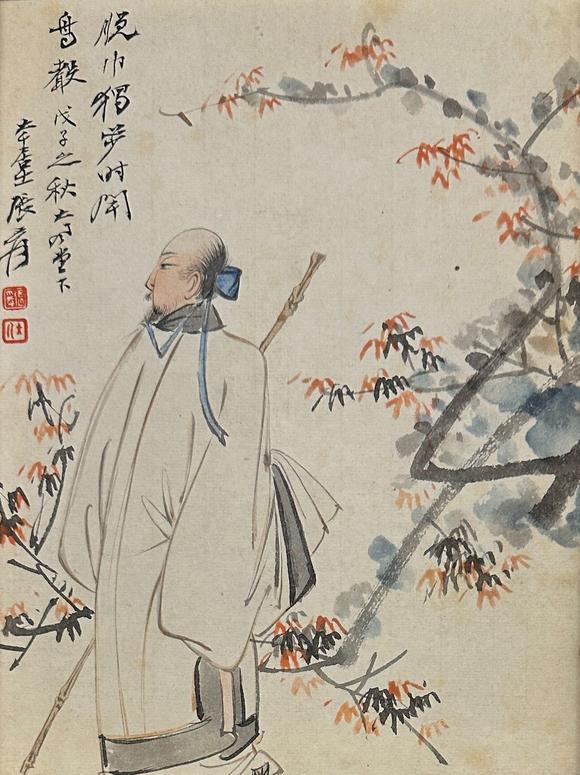 東京國際拍賣張大千 高士