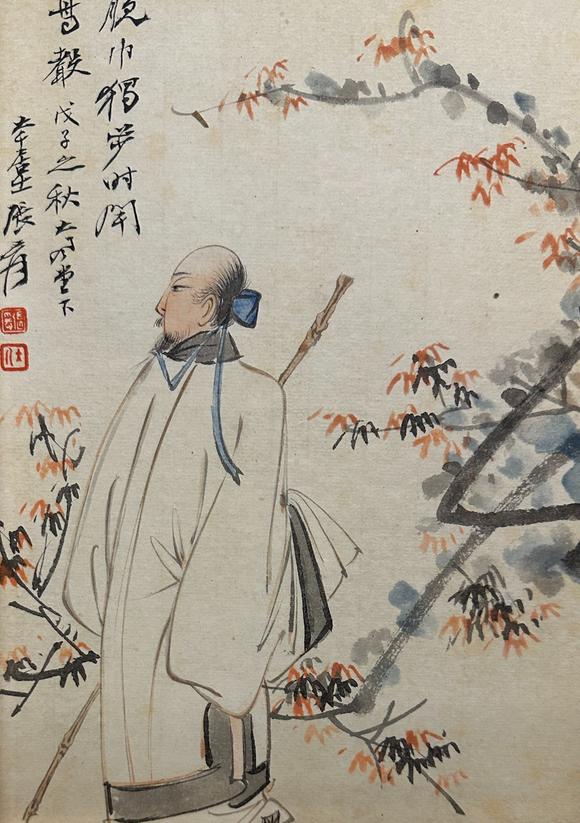 東京國際拍賣張大千 高士