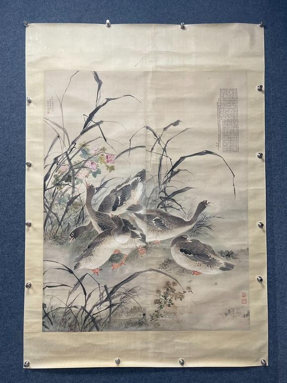 東京國際拍賣陳佩秋 鵝