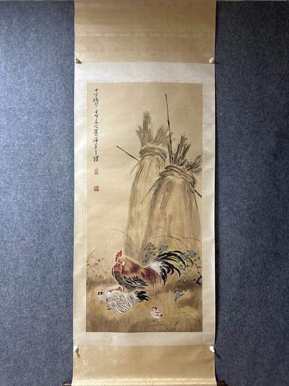 東京國(guó)際拍賣高奇峰 雞