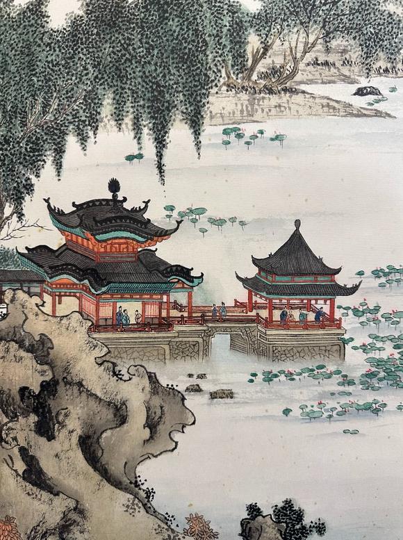 東京國際拍賣溥儒 山水