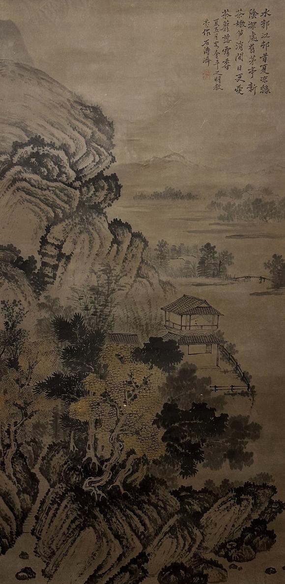 東京國際拍賣石濤 山水