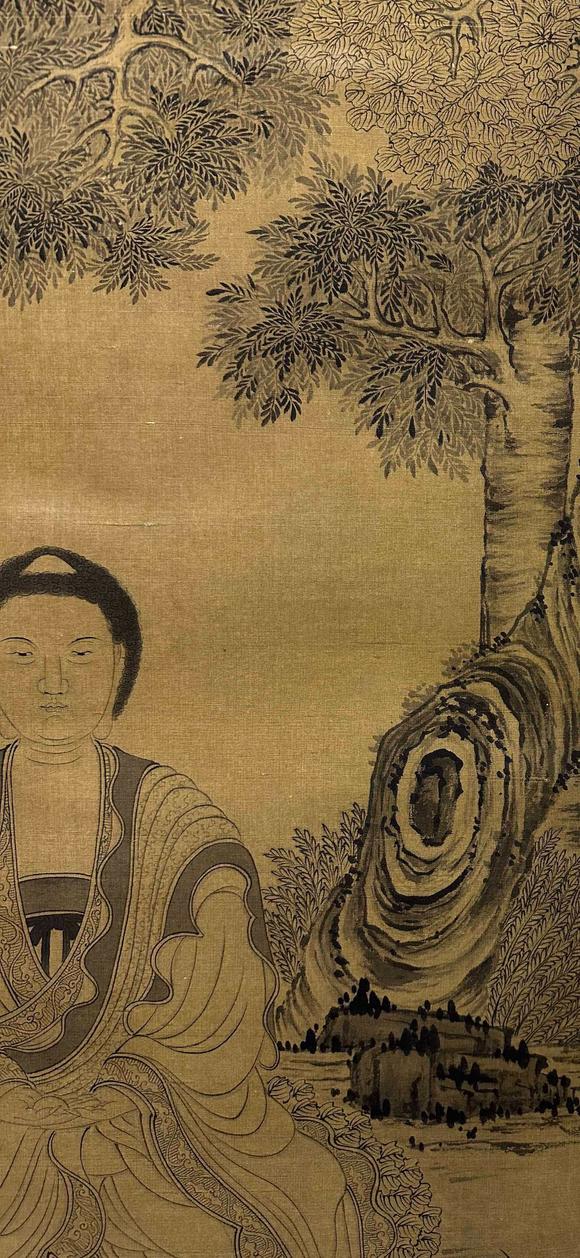 東京國際拍賣丁云鵬 釋迦牟尼像