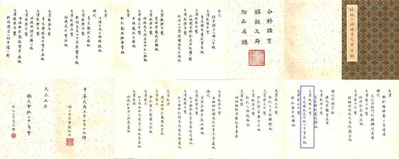 東京國際拍賣清乾隆 青花纏枝花卉紋六方貫耳瓶