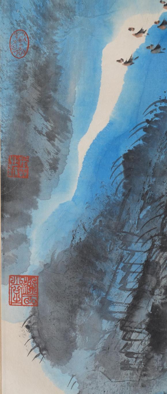 揚州正德盧禹舜 山水