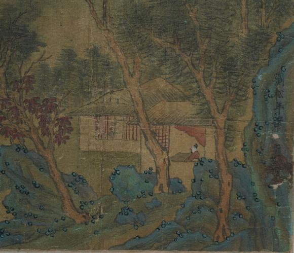 揚州正德佚名 山水