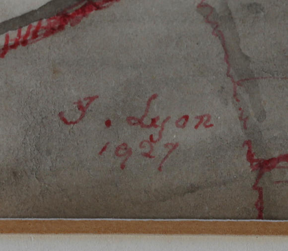 TooveysEnglish School (19th century) - Tours, France, watercolour, inscribed and dated 1836 lower right, 26.5cm x 35.5cm, together with a further watercolour