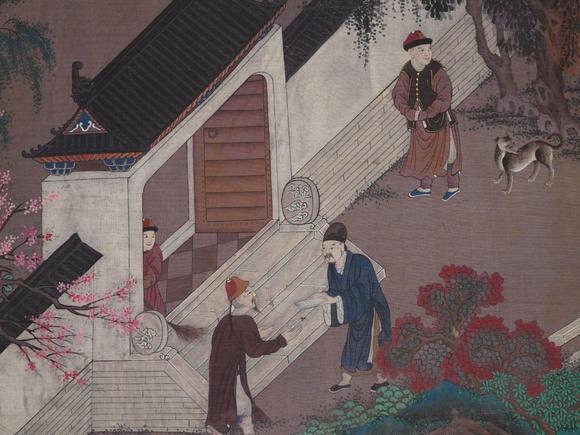 東京新世紀(jì)丁觀鵬 人物圖卷
