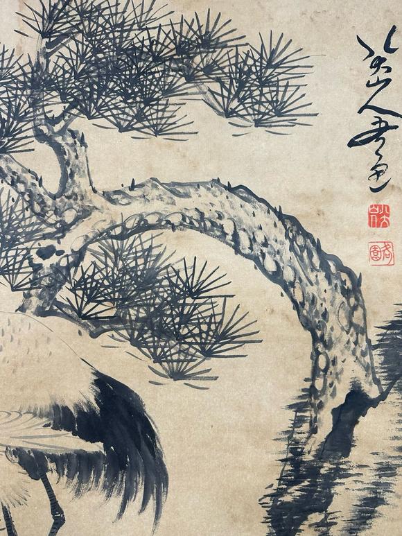 東京新世紀(jì)八大山人 松鶴延年