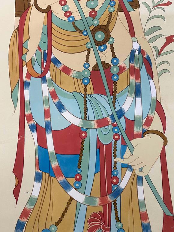 東京新世紀張大千 臨唐人壁畫