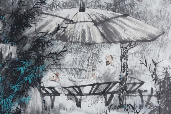 東京新世紀(jì)王明明 竹林七賢圖