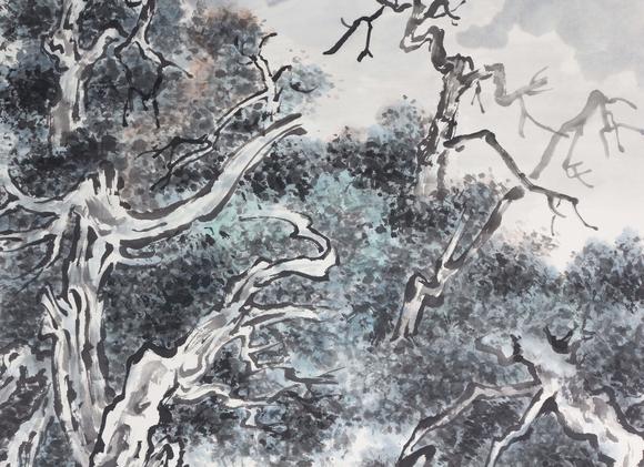 東京新世紀(jì)張登堂 山水