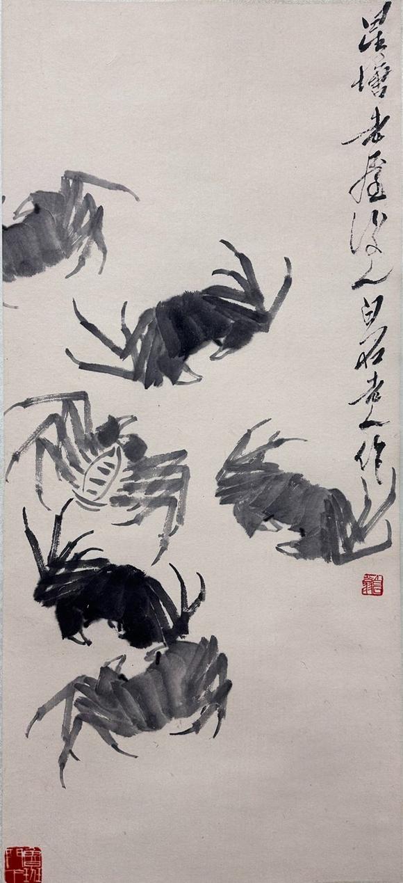 東京新世紀(jì)齊白石 墨蟹