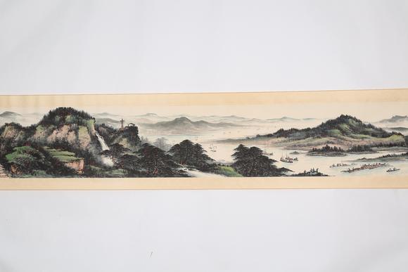 千美會(huì)黎雄才紙本山水圖畫(huà)