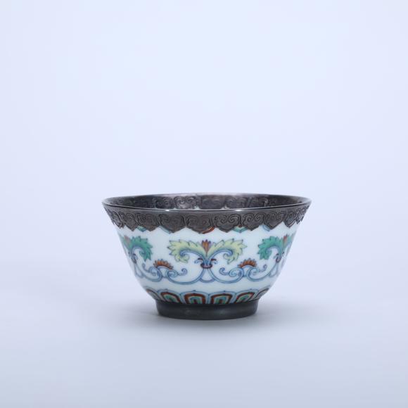 鐮倉美術(shù)清雍正 鬥彩花卉紋杯