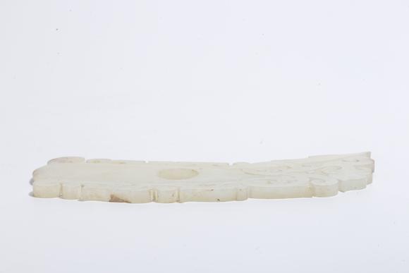 千美會(huì)高古玉雕獸紋雞心佩
